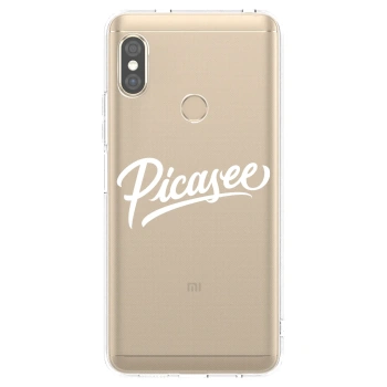 Etui na Xiaomi Redmi Note 5 Global - Picasee - old logo - white