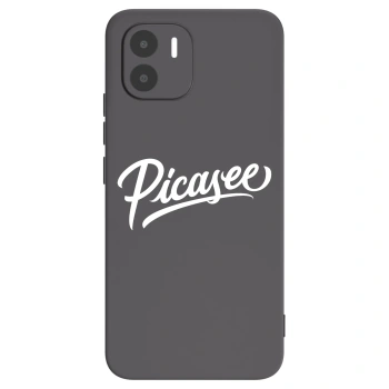 Picasee silikonowe czarne etui na Xiaomi Redmi A2 - Picasee - old logo - white