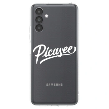 Picasee silikonowe przeźroczyste etui na Samsung Galaxy A04s A047F - Picasee - old logo - white