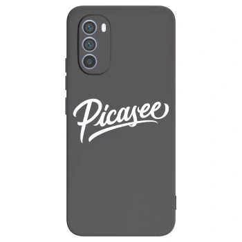 Etui na Motorola Moto G62 - Picasee - old logo - white