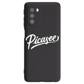Etui na Motorola Moto G51 - Picasee - old logo - white