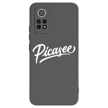 Picasee silikonowe czarne etui na Xiaomi Redmi Note 12 Pro 4G - Picasee - old logo - white