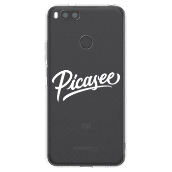 Etui na Xiaomi Mi A1 Global - Picasee - old logo - white