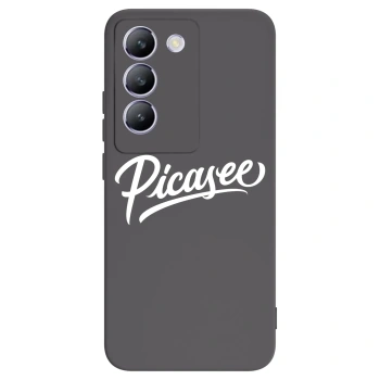 Picasee silikonowe czarne etui na Vivo V40 SE 5G - Picasee - old logo - white
