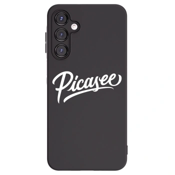 Picasee silikonowe czarne etui na Samsung Galaxy A16 5G - Picasee - old logo - white