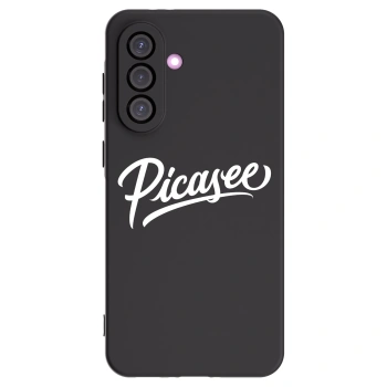 Picasee silikonowe czarne etui na Samsung Galaxy A36 5G - Picasee - old logo - white