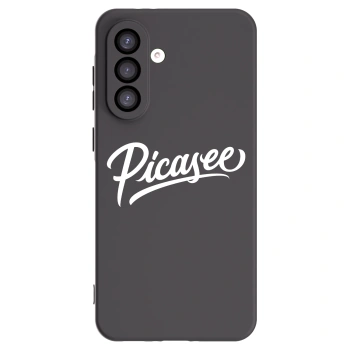 Picasee silikonowe czarne etui na Samsung Galaxy A26 5G A266B - Picasee - old logo - white
