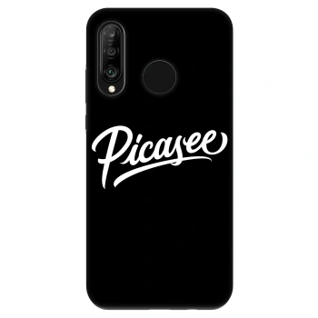 Etui na Huawei P30 Lite - Picasee - old logo - white