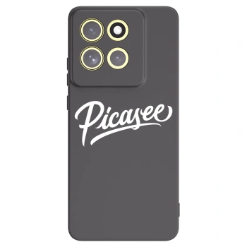 Picasee silikonowe czarne etui na Motorola Moto G86 5G - Picasee - old logo - white