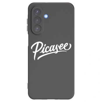 Picasee silikonowe czarne etui na Samsung Galaxy A17 5G - Picasee - old logo - white