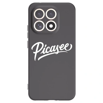 Picasee silikonowe czarne etui na Xiaomi 15T - Picasee - old logo - white
