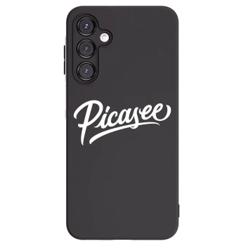 Picasee silikonowe czarne etui na Samsung Galaxy A16 4G - Picasee - old logo - white