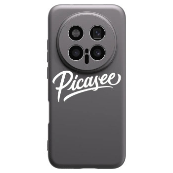 Picasee silikonowe czarne etui na Honor Magic8 Pro 5G - Picasee - old logo - white