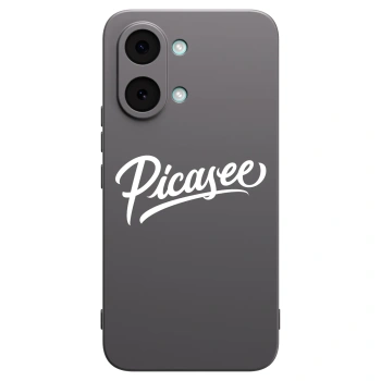Picasee silikonowe czarne etui na Xiaomi Poco X8 Pro Max - Picasee - old logo - white