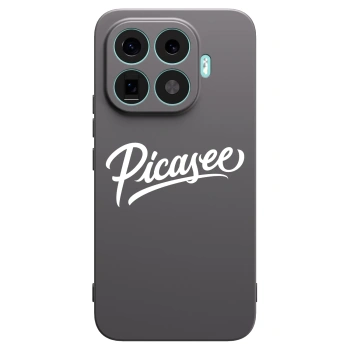 Picasee silikonowe czarne etui na Xiaomi 17T Pro - Picasee - old logo - white