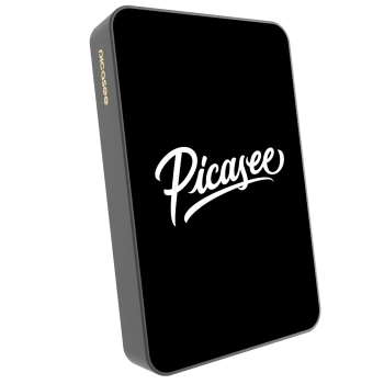 Powerbank z MagSafe 10 000 mAh Szary - Picasee - old logo - white