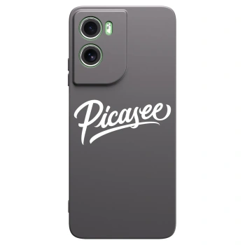 Picasee silikonowe czarne etui na Motorola Moto G06 - Picasee - old logo - white