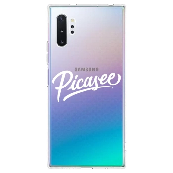Etui na Samsung Galaxy Note 10+ N975F - Picasee - old logo - white