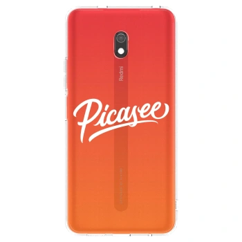 Etui na Xiaomi Redmi 8A - Picasee - old logo - white