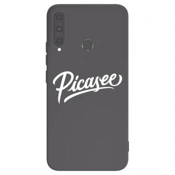 Etui na Huawei P40 Lite E - Picasee - old logo - white