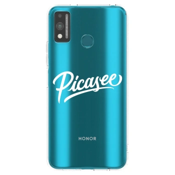 Etui na Honor 9X Lite - Picasee - old logo - white