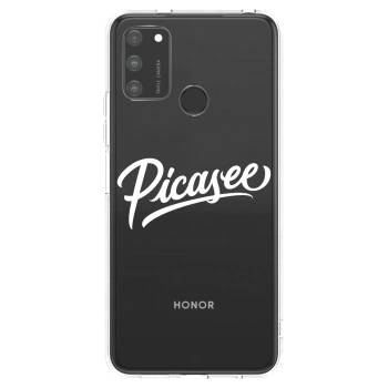Etui na Honor 9A - Picasee - old logo - white