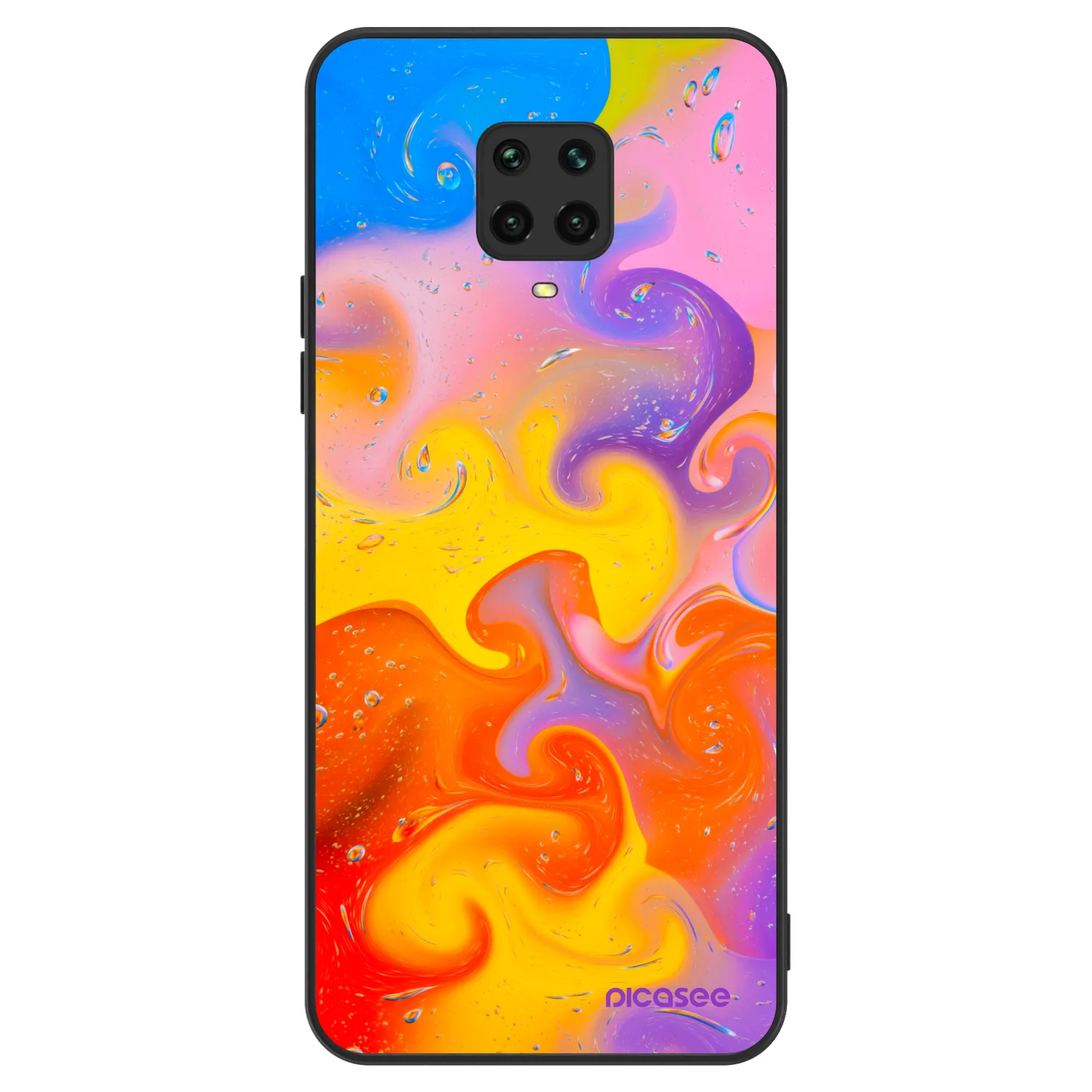 Picasee ULTIMATE CASE na Xiaomi Redmi Note 9 Pro - Bubbles