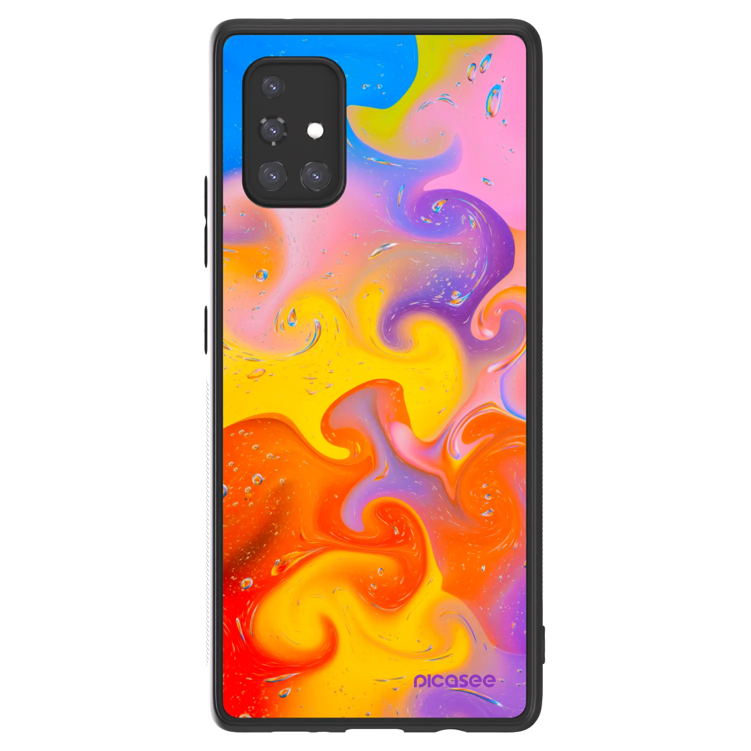 Picasee ULTIMATE CASE na Samsung Galaxy A71 A715F - Bubbles