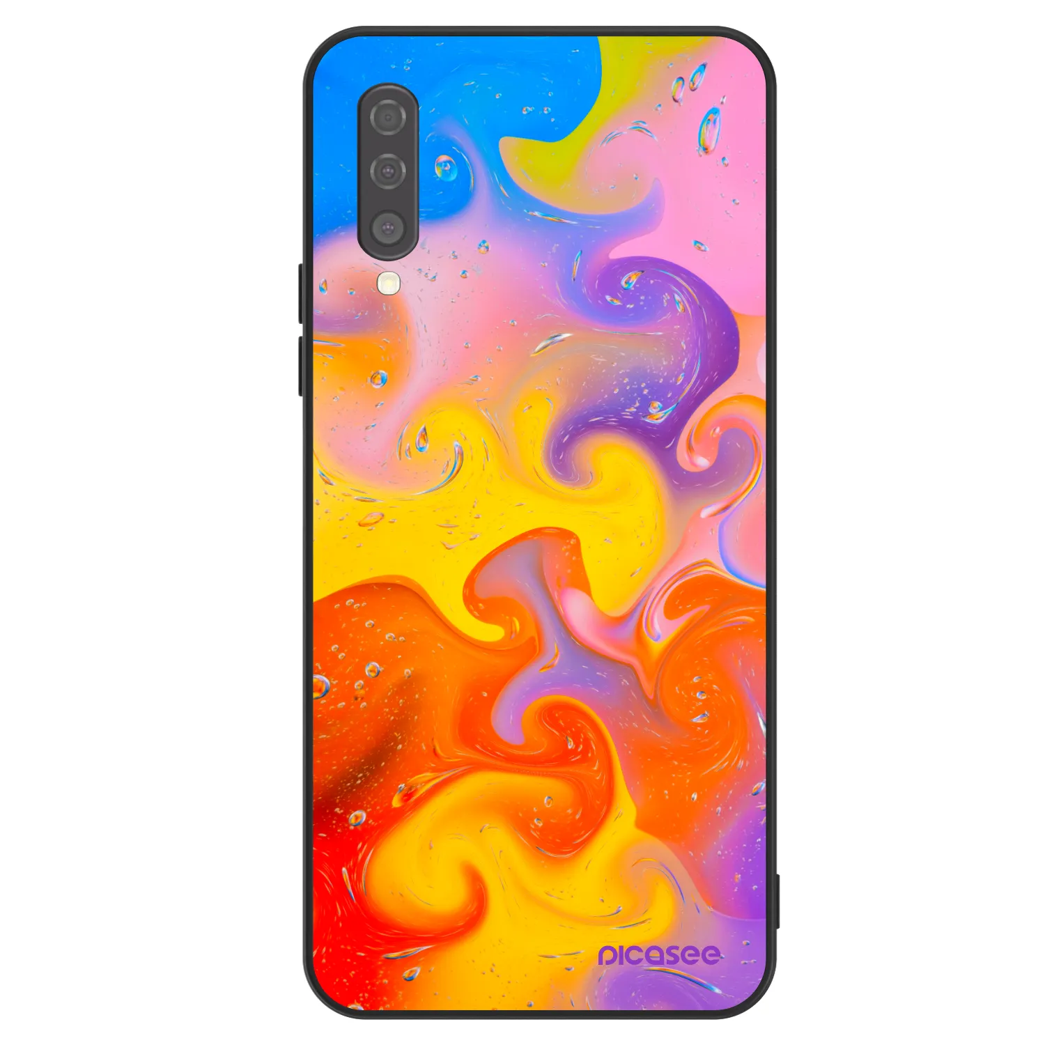 Picasee ULTIMATE CASE na Samsung Galaxy A50 A505F - Bubbles