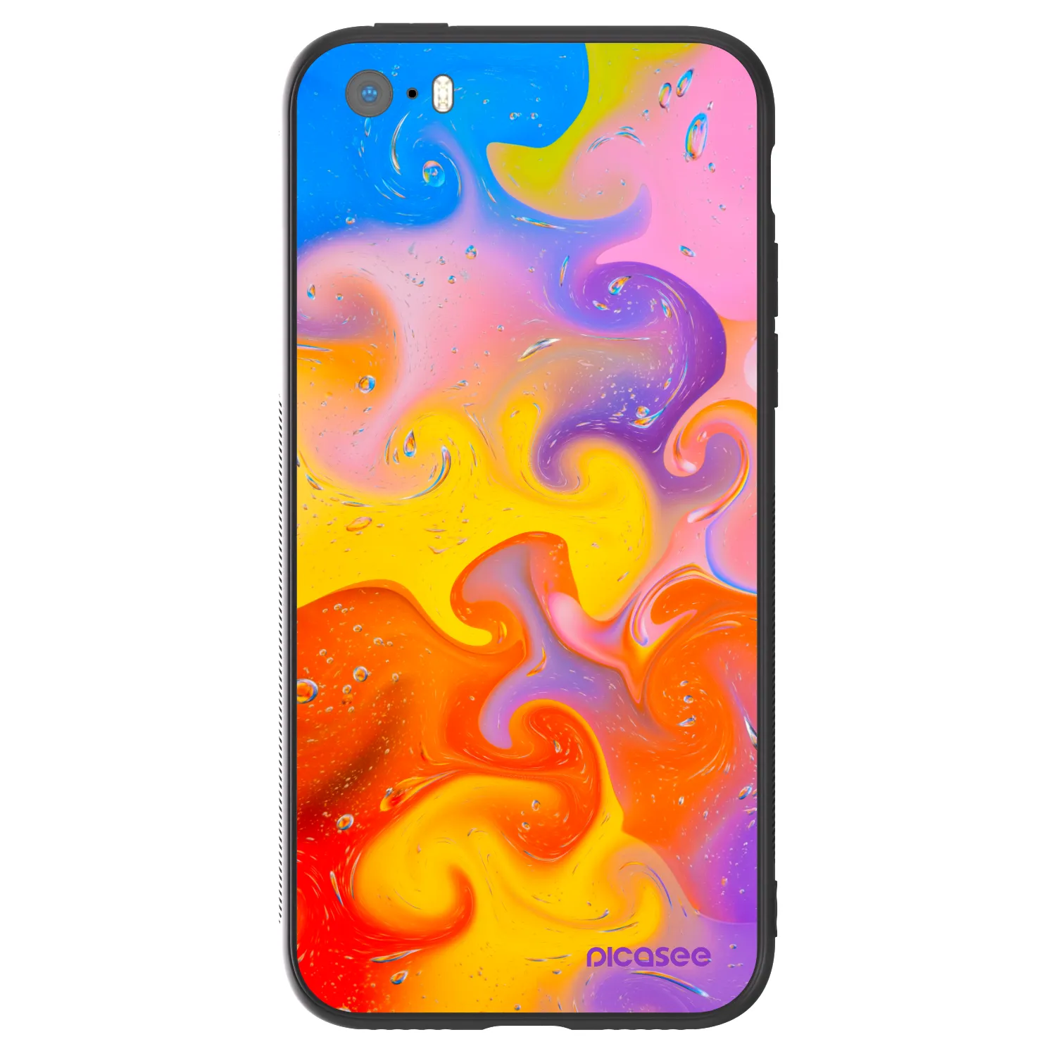 Picasee ULTIMATE CASE na Apple iPhone 5/5S/SE - Bubbles