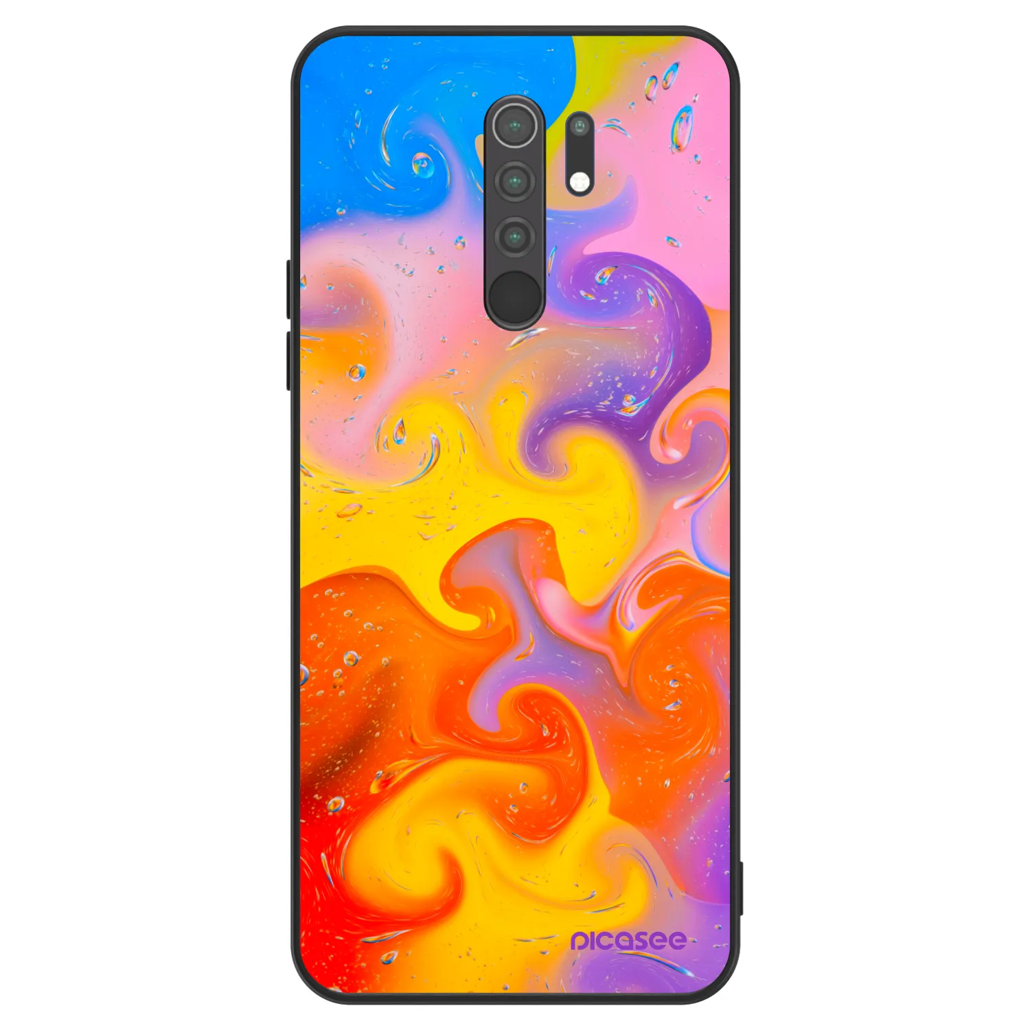 Picasee ULTIMATE CASE na Xiaomi Redmi 9 - Bubbles