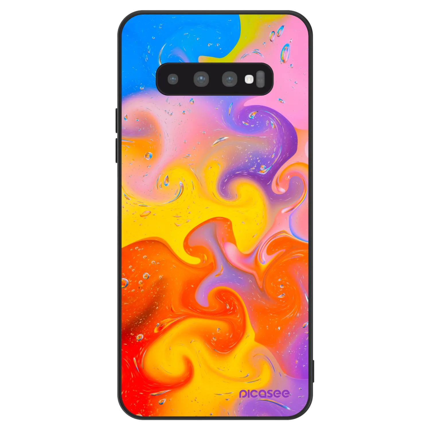 Picasee ULTIMATE CASE na Samsung Galaxy S10 G973 - Bubbles