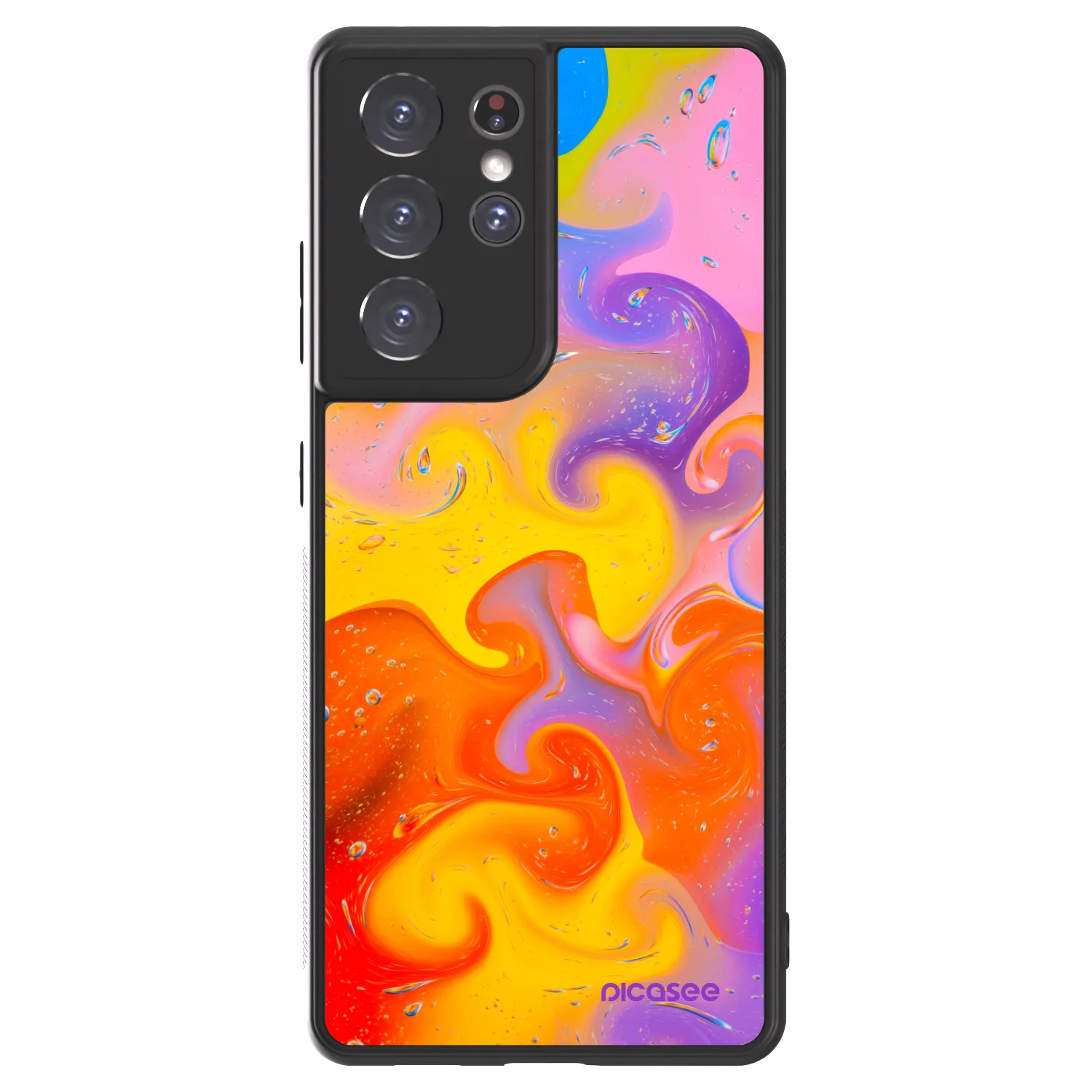 Picasee ULTIMATE CASE na Samsung Galaxy S21 Ultra 5G G998B - Bubbles