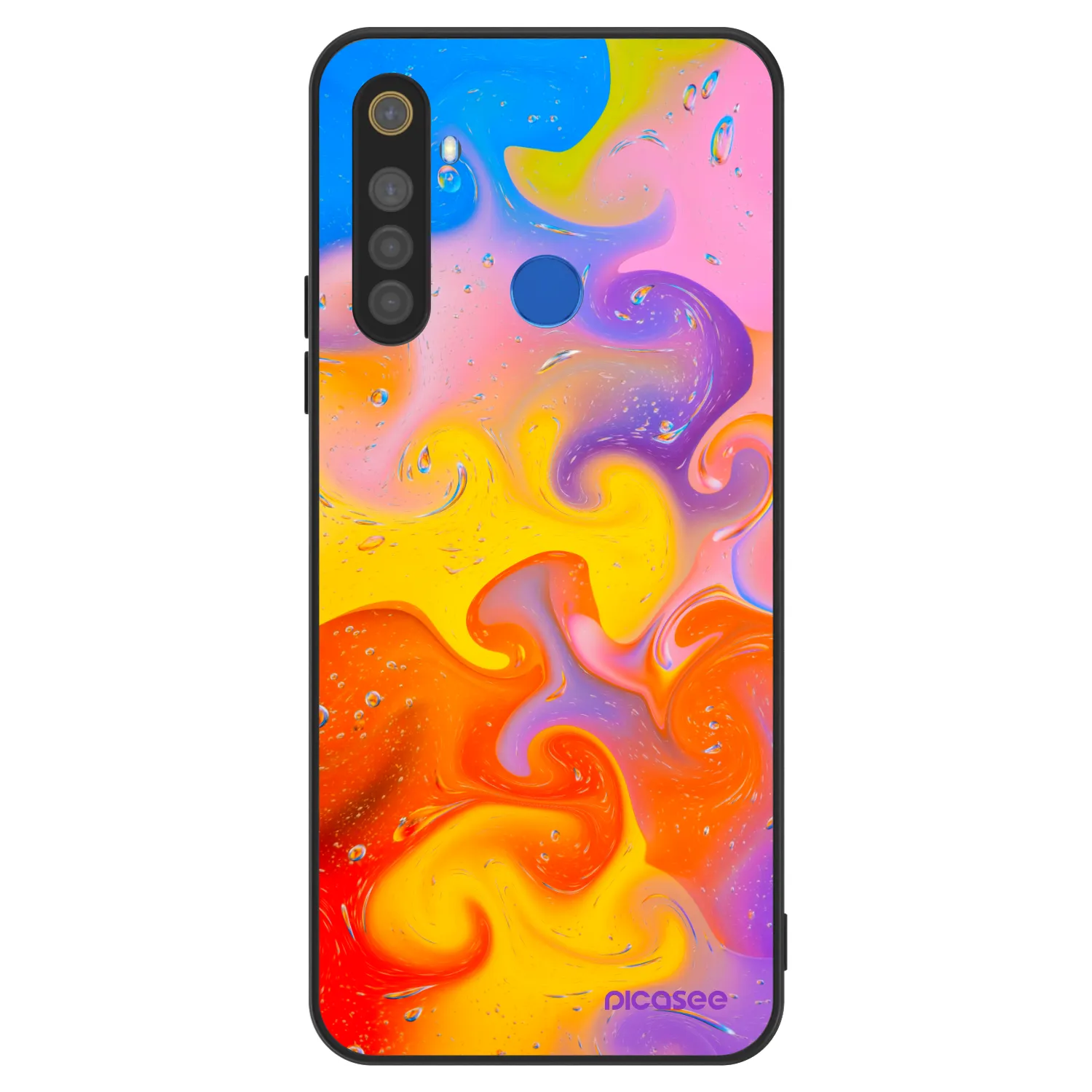 Picasee ULTIMATE CASE na Realme 5 - Bubbles