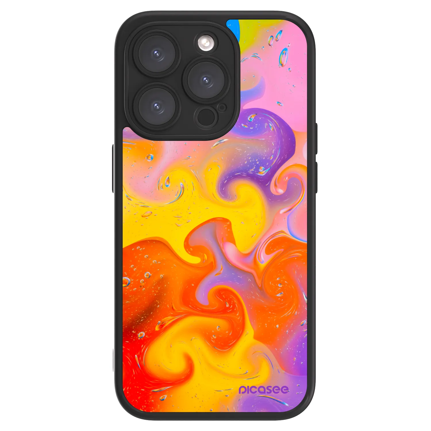 Picasee ULTIMATE CASE na Apple iPhone 15 Pro - Bubbles