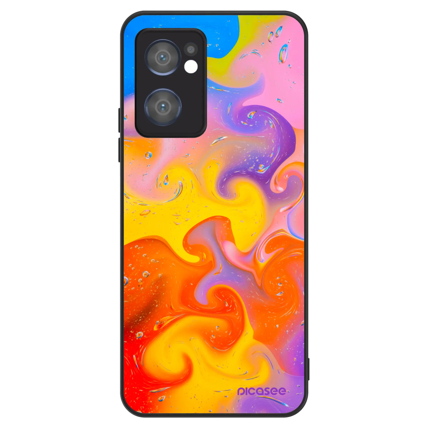 Picasee ULTIMATE CASE na OPPO Reno 7 5G - Bubbles