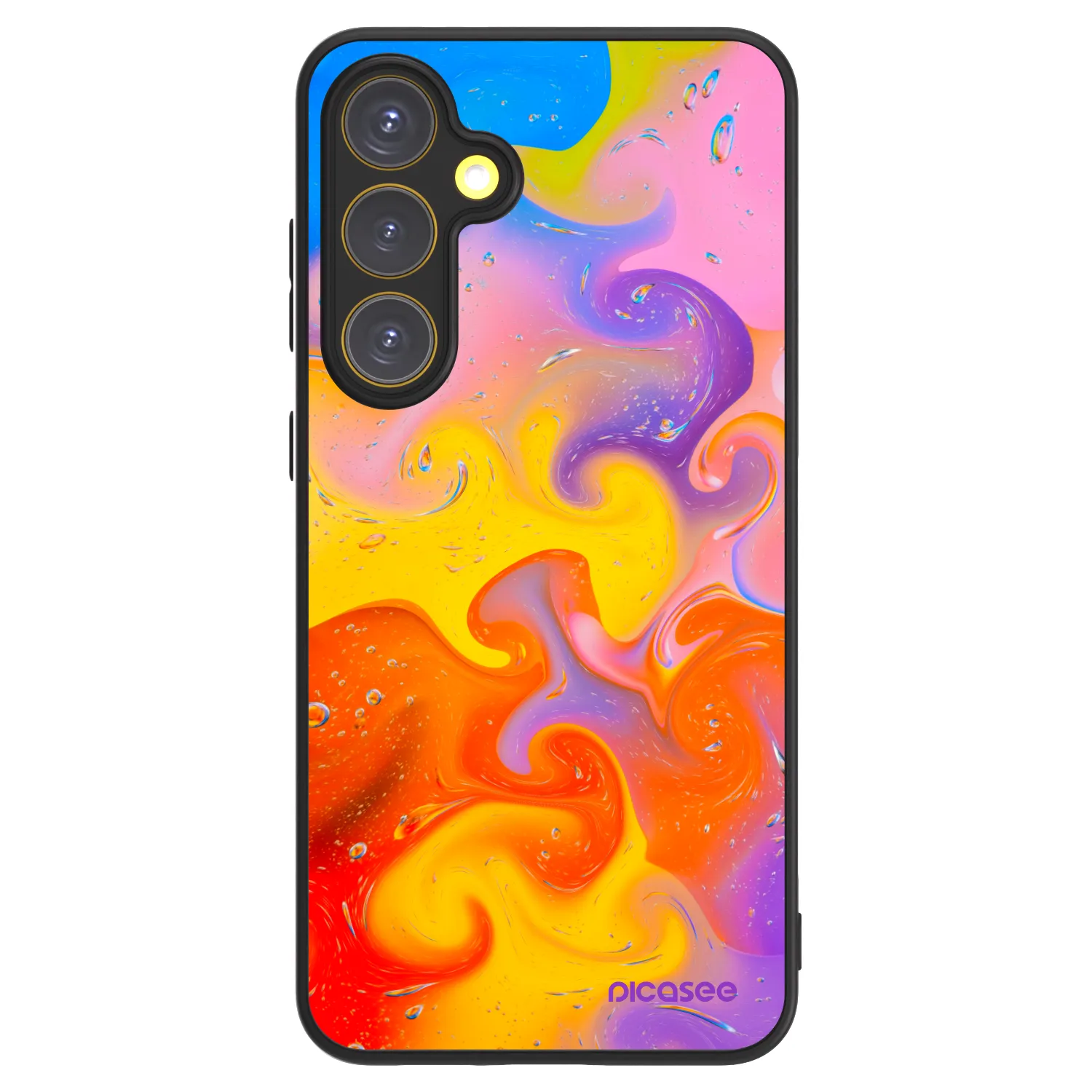Picasee ULTIMATE CASE na Samsung Galaxy S24 FE S721B - Bubbles