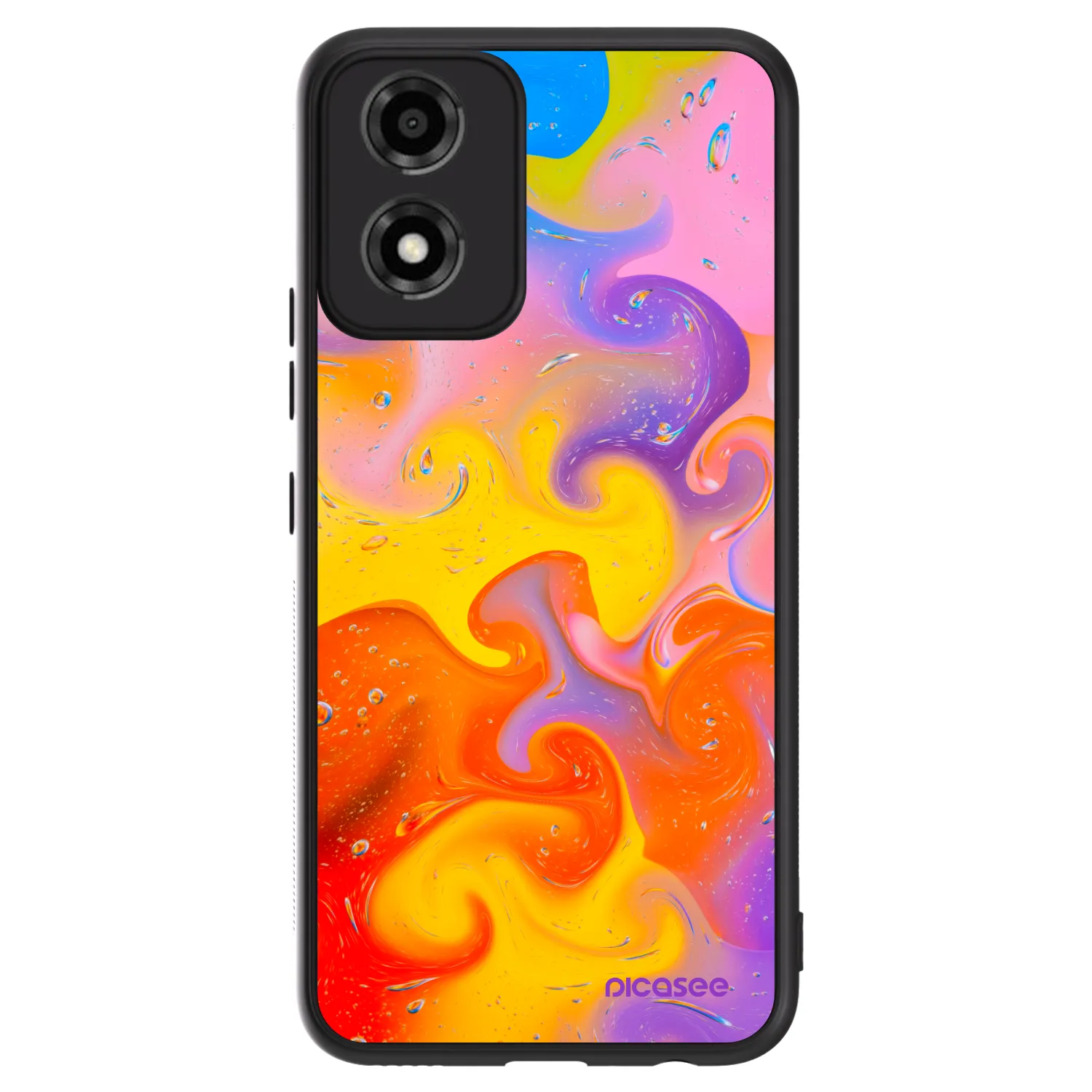Picasee ULTIMATE CASE na Motorola Moto E14 - Bubbles