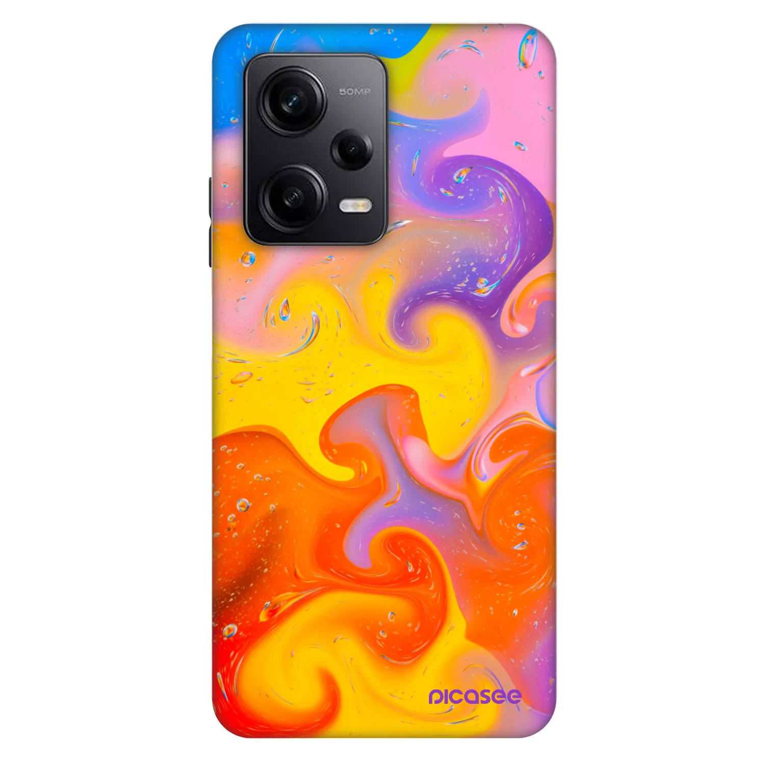 Picasee Fashion Case na Xiaomi Redmi Note 12 Pro+ 5G - Bubbles