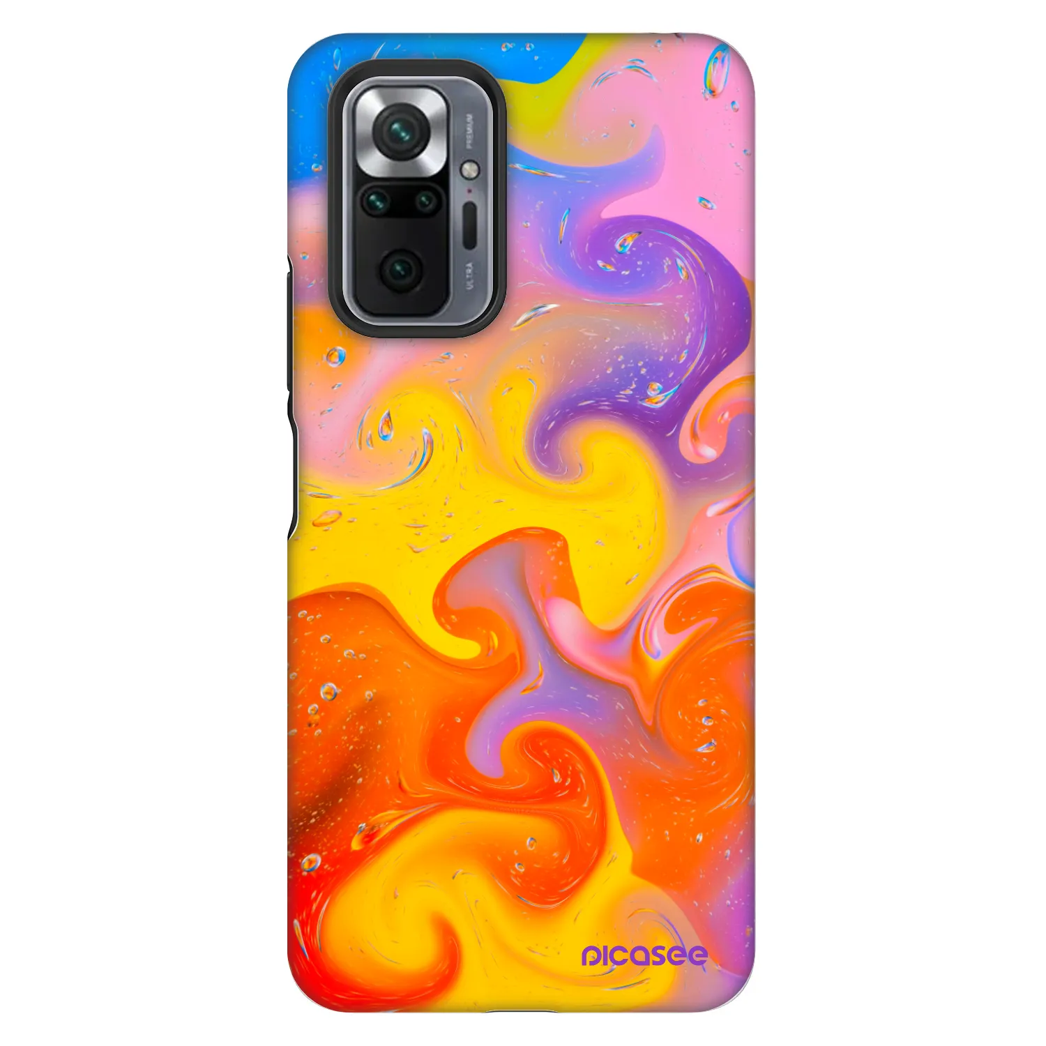 Picasee Fashion Case na Xiaomi Redmi Note 10 Pro - Bubbles