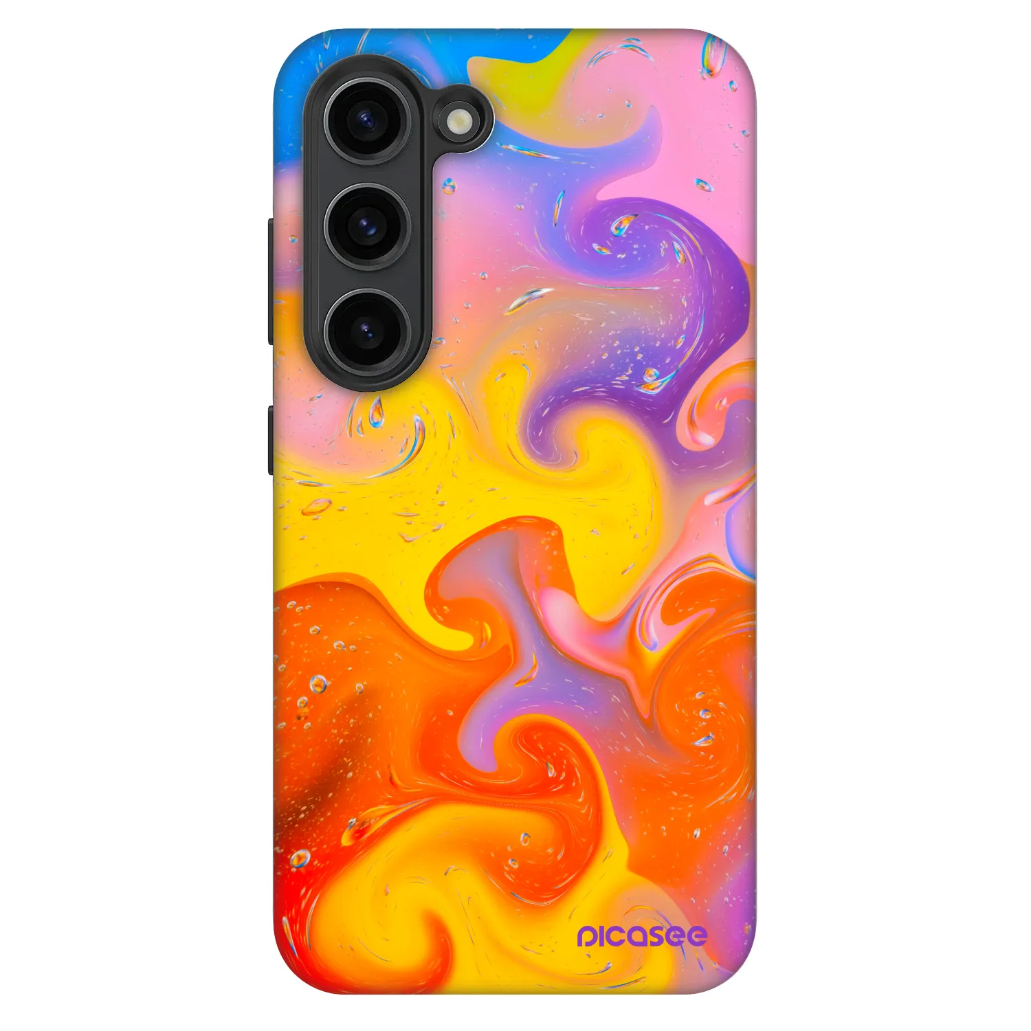 Picasee Fashion Case na Samsung Galaxy S23+ 5G - Bubbles