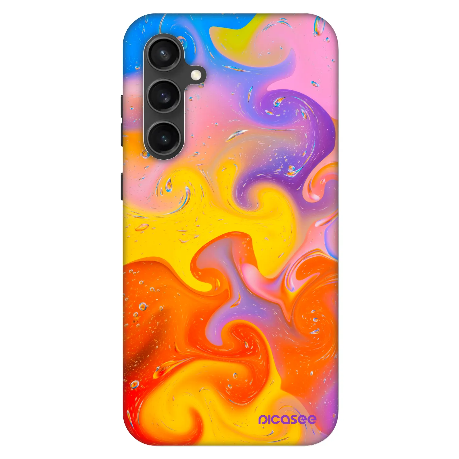 Picasee Fashion Case na Samsung Galaxy S23 FE S711B - Bubbles