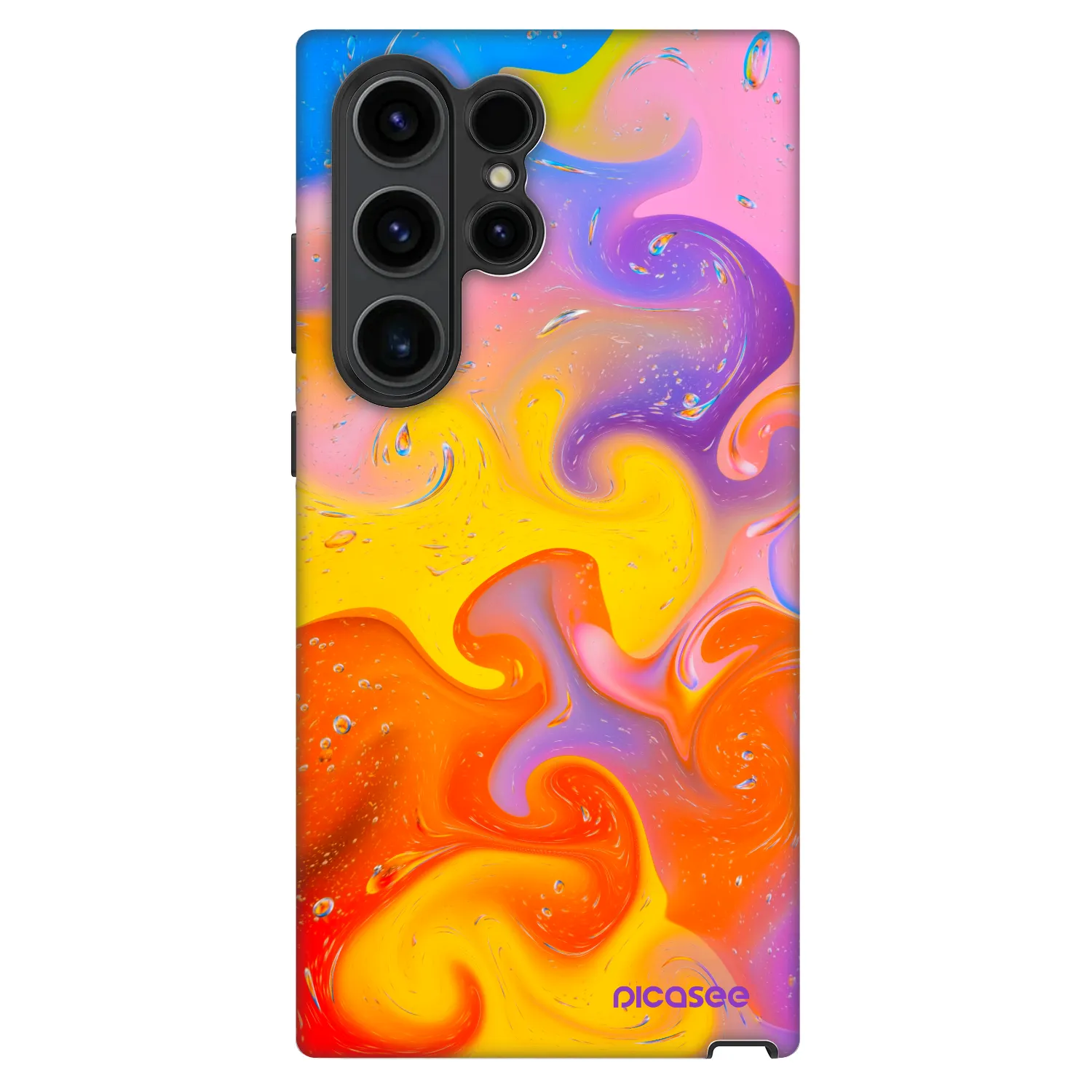Picasee Fashion Case na Samsung Galaxy S22 Ultra 5G - Bubbles