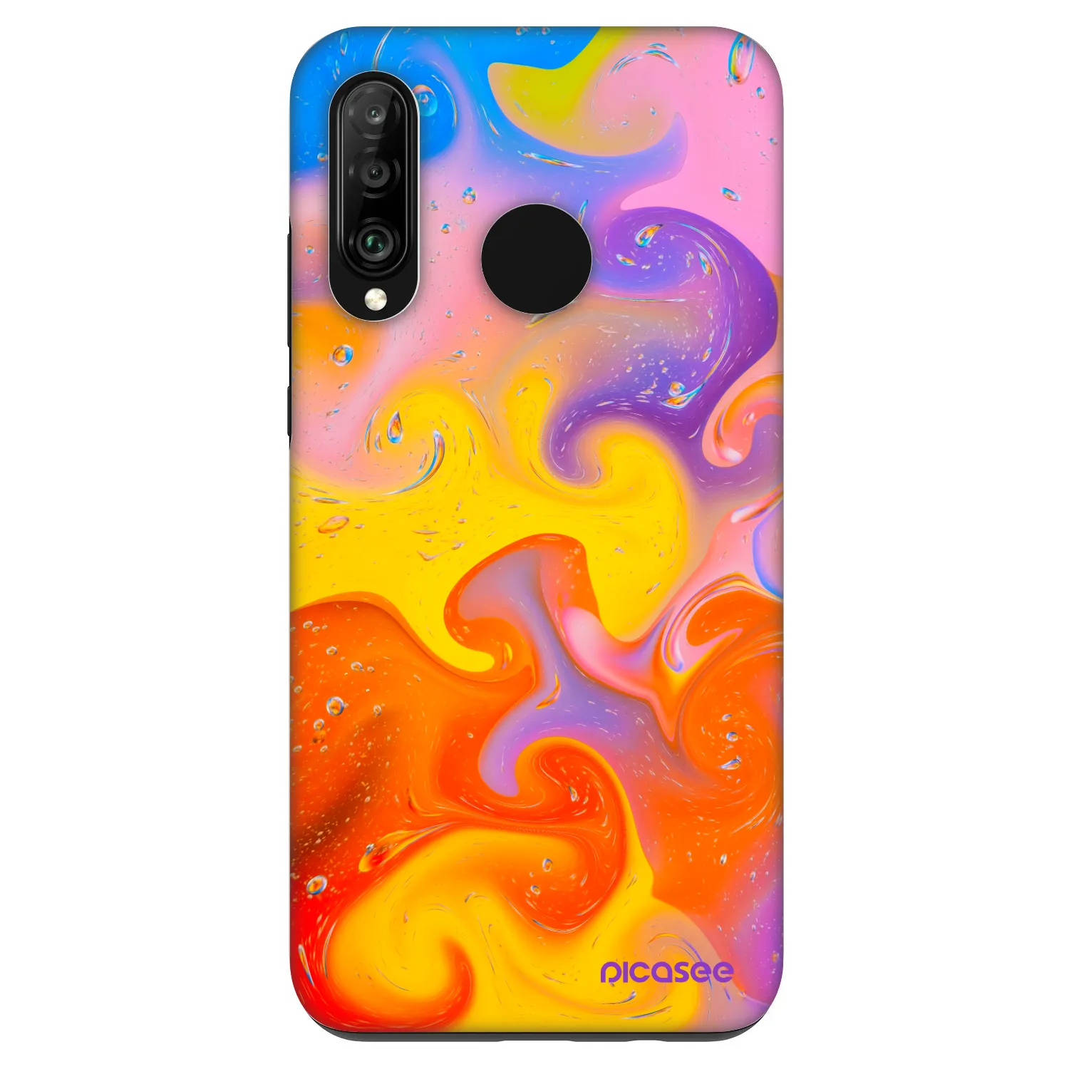 Picasee Fashion Case na Huawei P30 Lite - Bubbles
