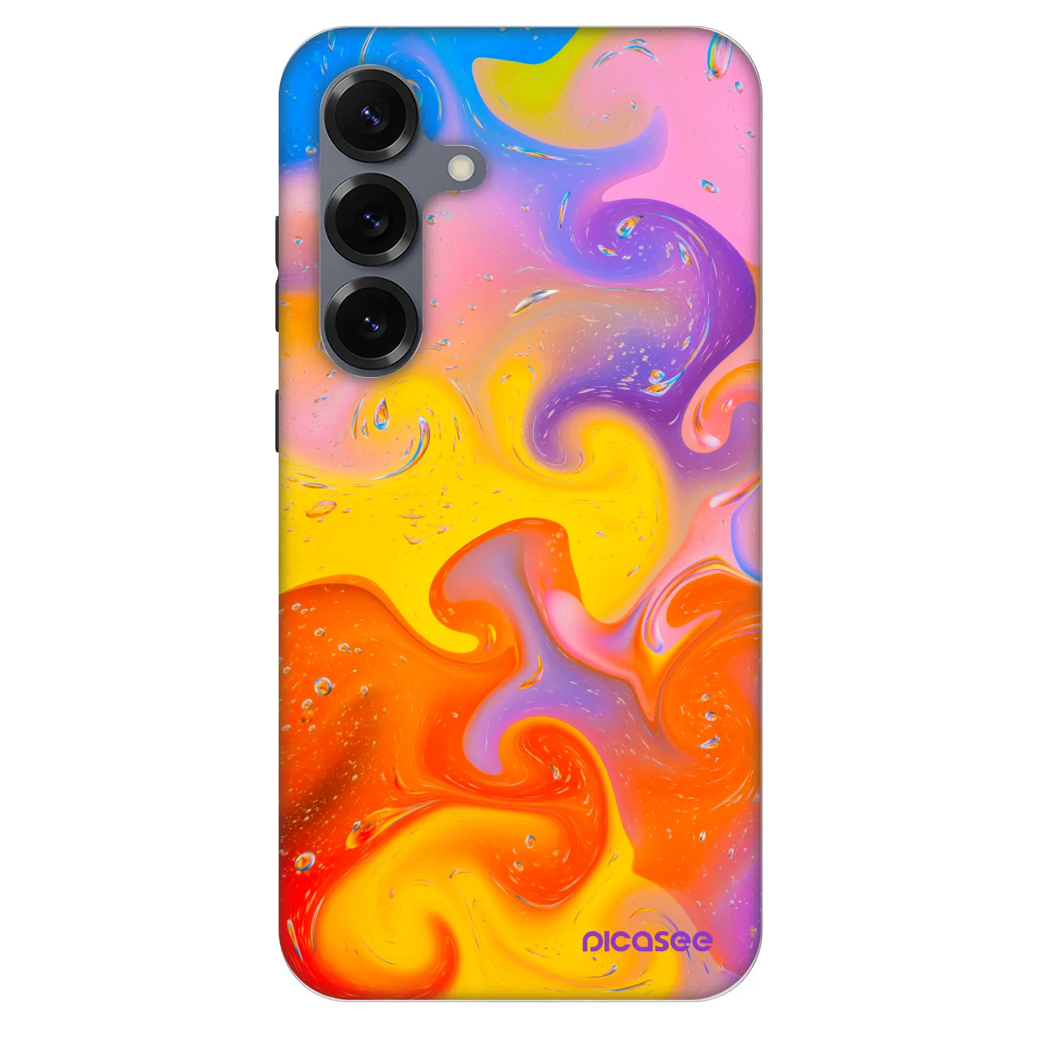 Picasee Fashion Case PowerShare pro Samsung Galaxy S25 5G - Bubbles