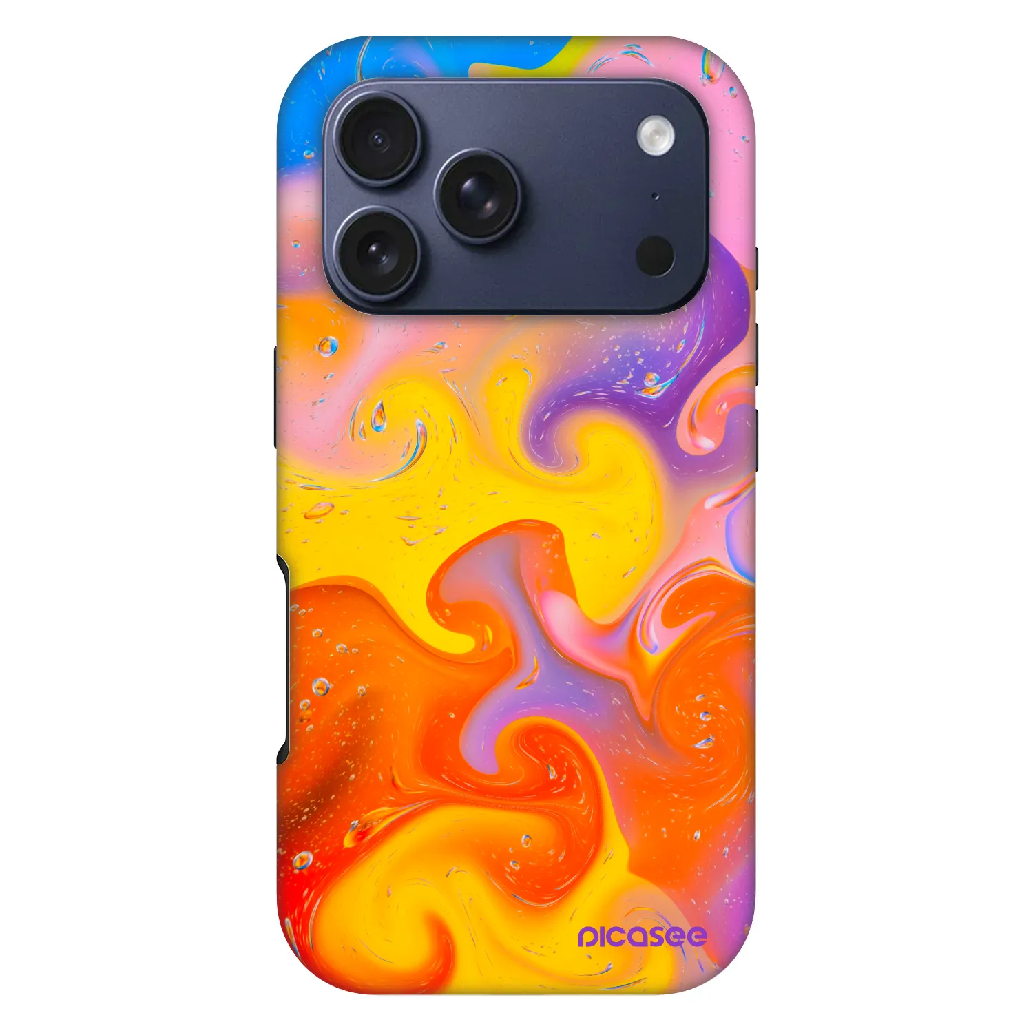 Picasee Fashion Case MagSafe na Apple iPhone 17 Pro - Bubbles