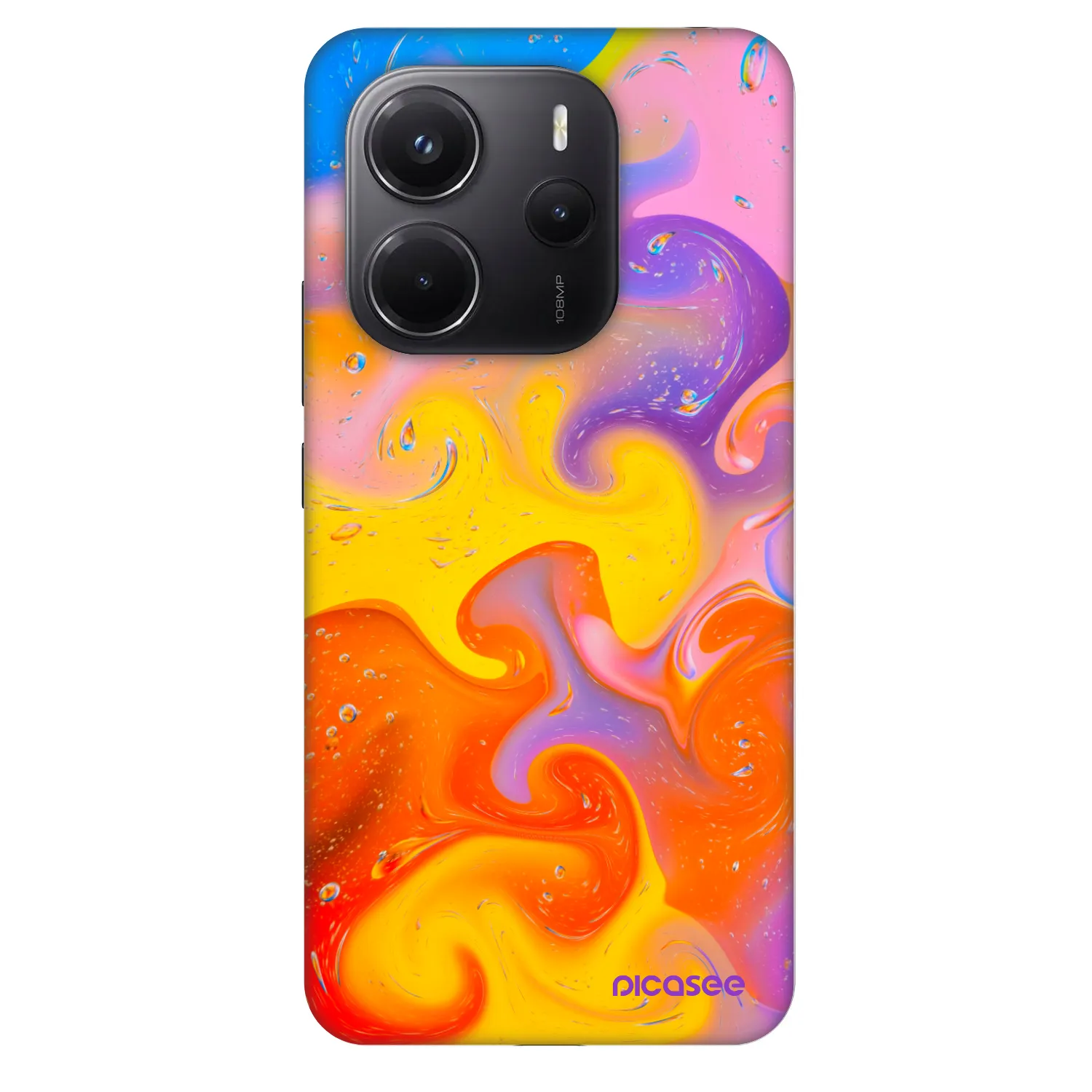 Picasee Fashion Case na Xiaomi Redmi Note 14 4G - Bubbles