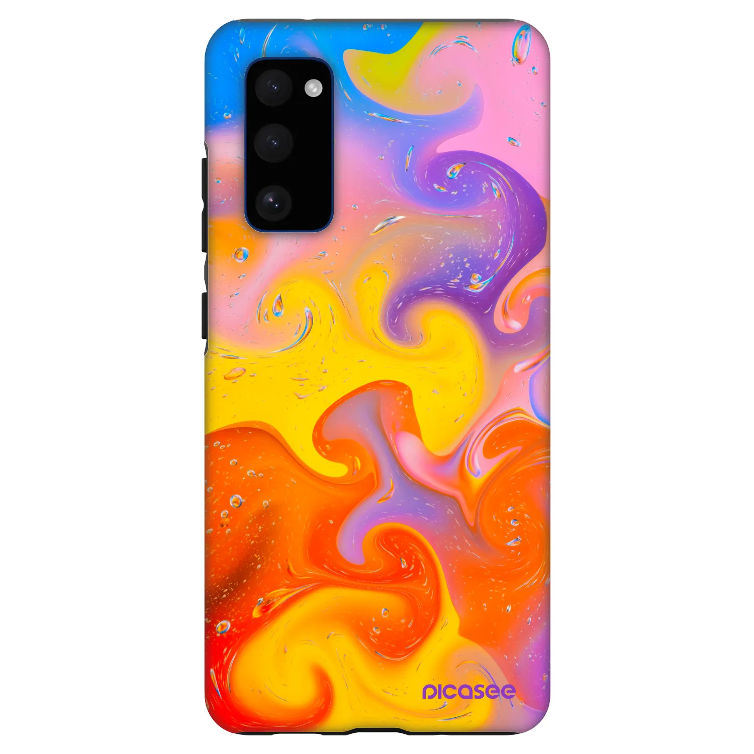 Picasee Fashion Case na Samsung Galaxy S20 FE - Bubbles