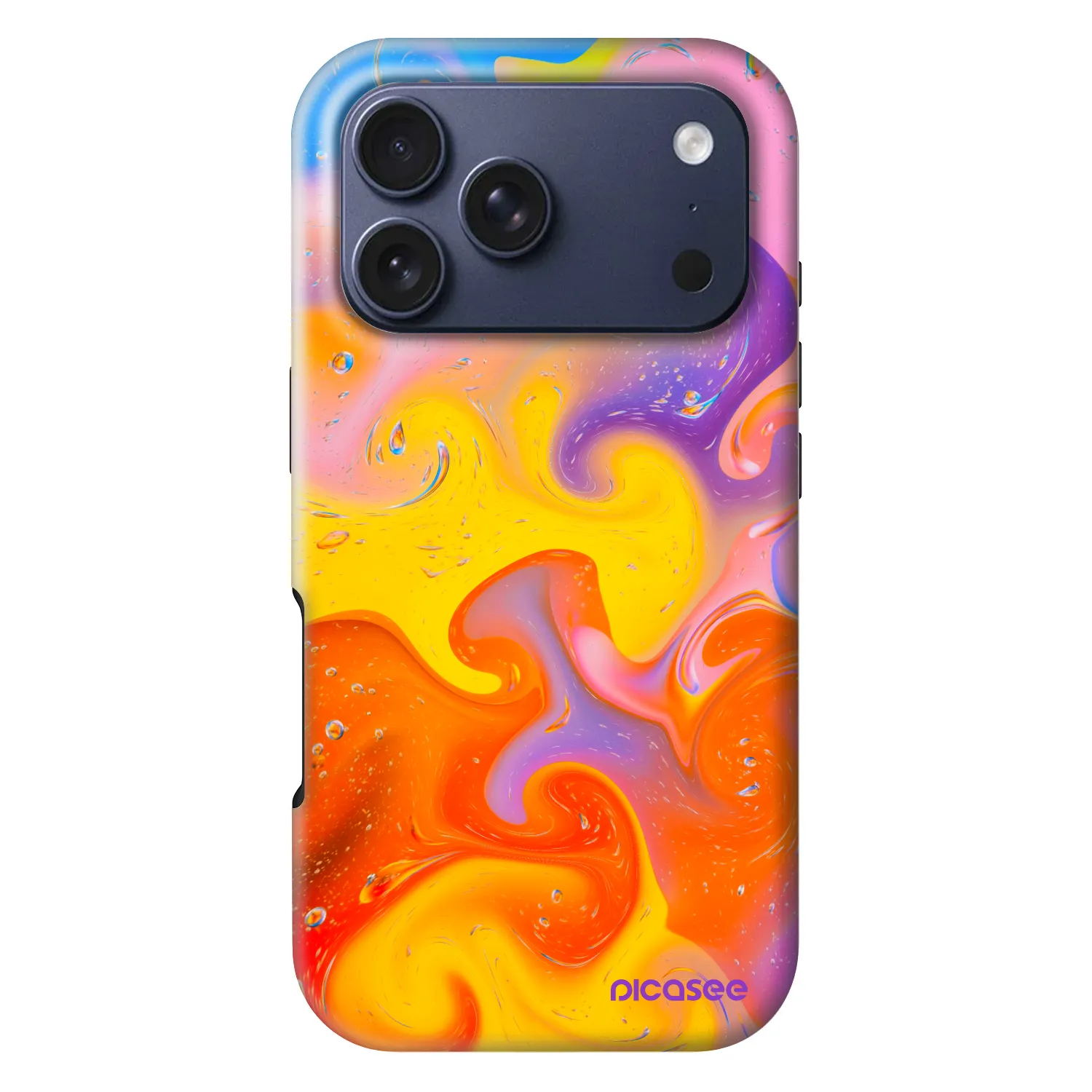 Picasee Fashion Case MagSafe na Apple iPhone 18 Pro - Bubbles