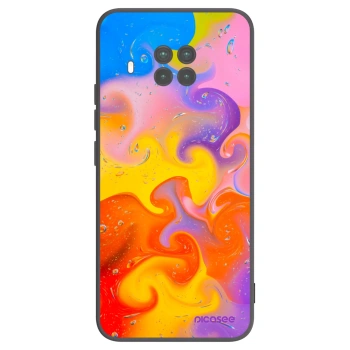 Picasee silikonowe czarne etui na Xiaomi Mi 10T Lite - Bubbles
